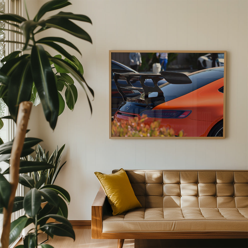 Lava Orange Mercedes GT Black Series