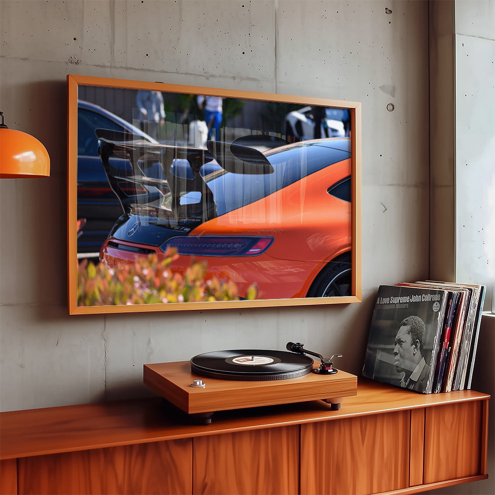 Lava Orange Mercedes GT Black Series