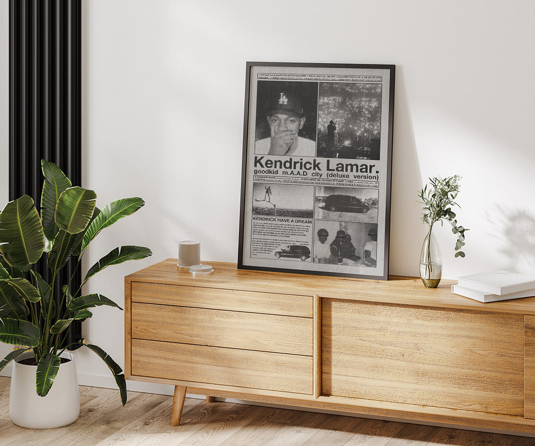 Kendrick Lamar "Good Kid M.A.A.D City" Poster
