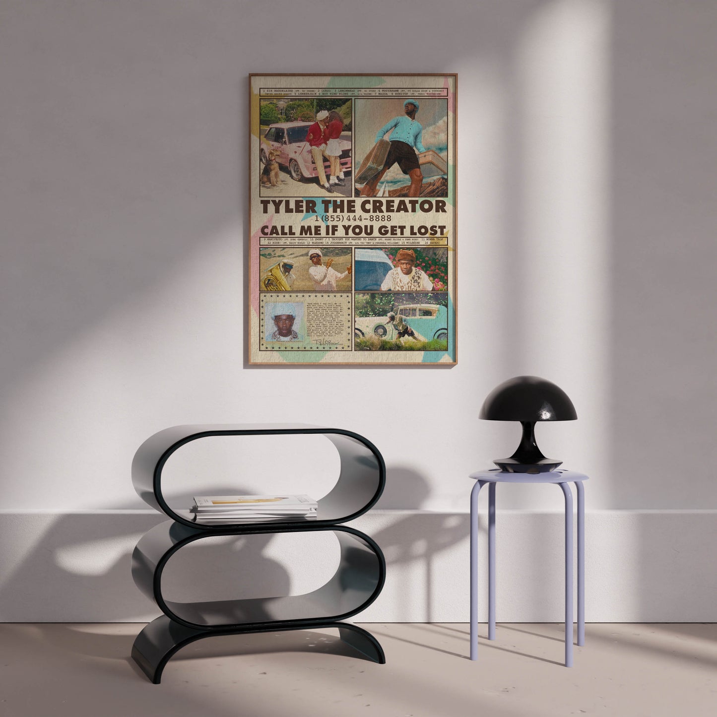 Tyler the Creator Album Poster "Call Me If You Get Lost"