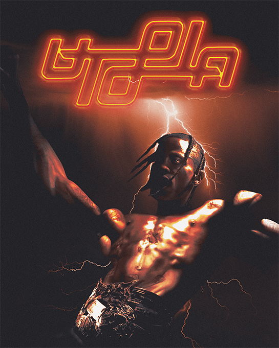 Travis Scott Poster "Utopia"