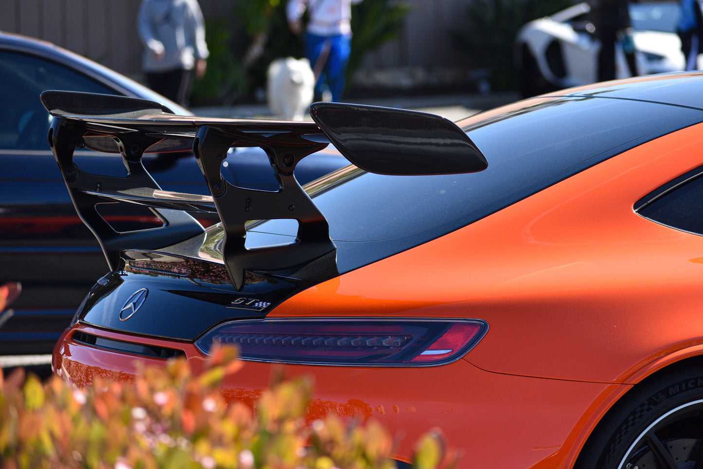 Lava Orange Mercedes GT Black Series