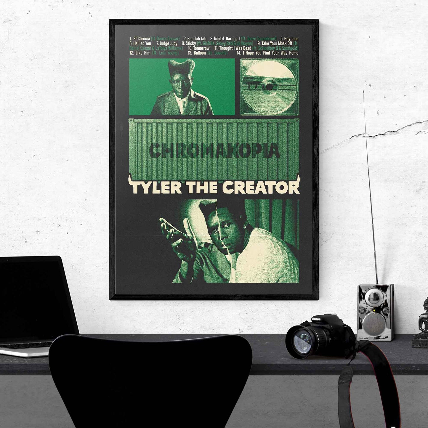Tyler the Creator Album Poster "Chromakopia"