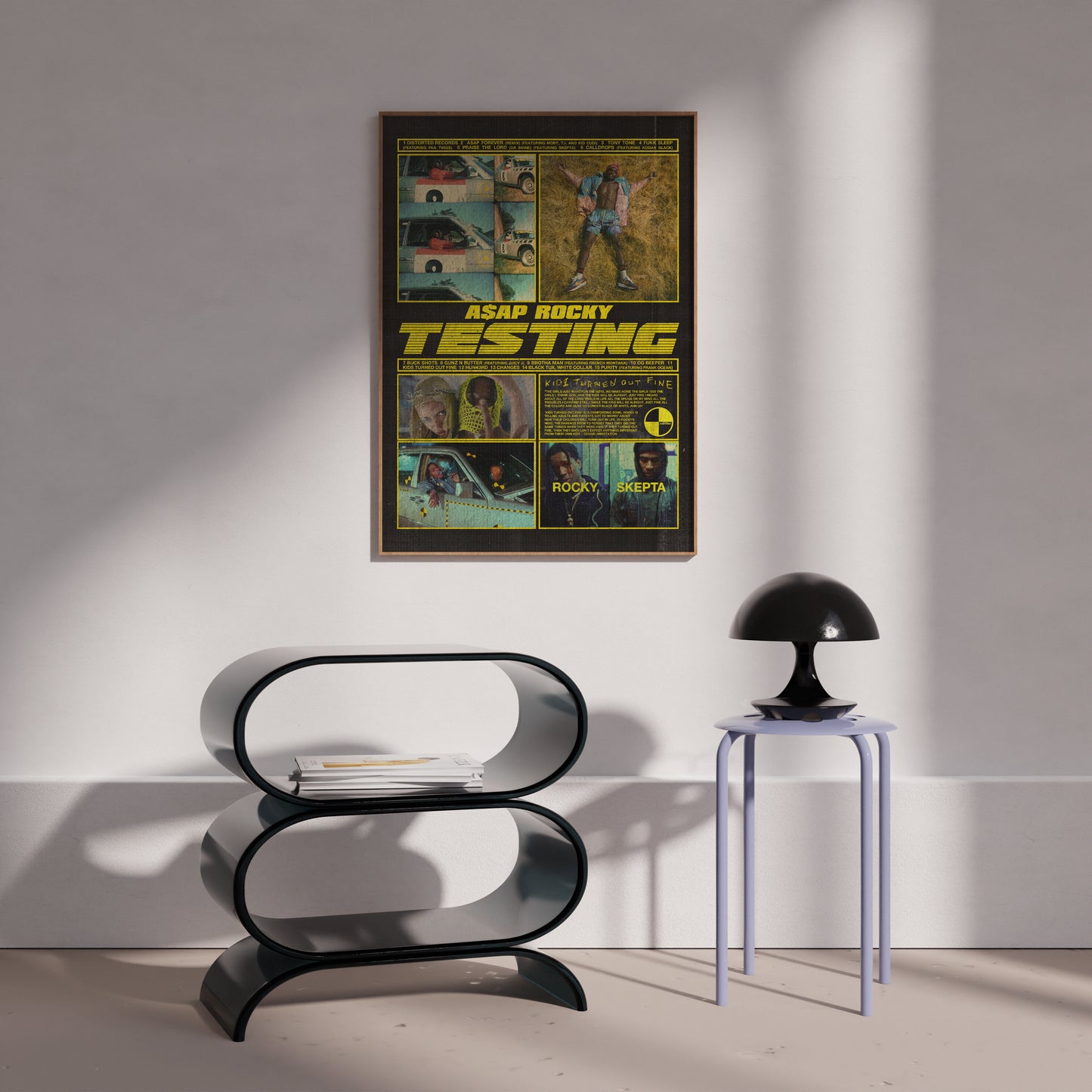 Asap Rocky "Testing" Poster