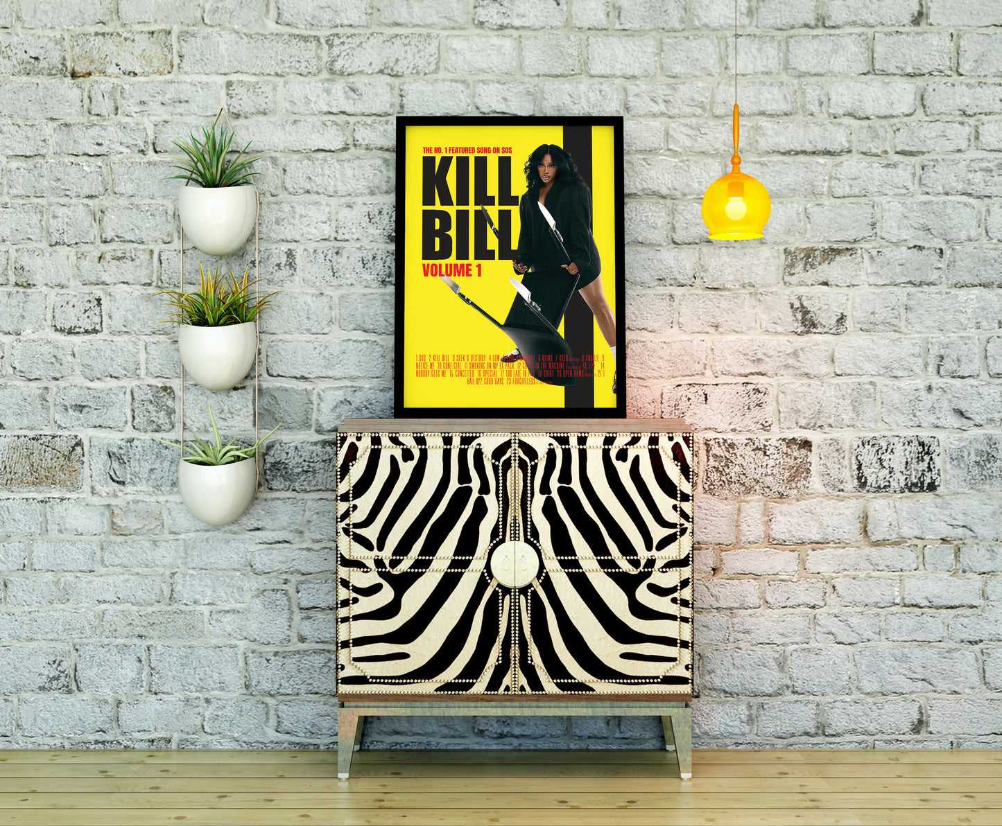 Sza "Kill Bill" Song Cover Art Poster