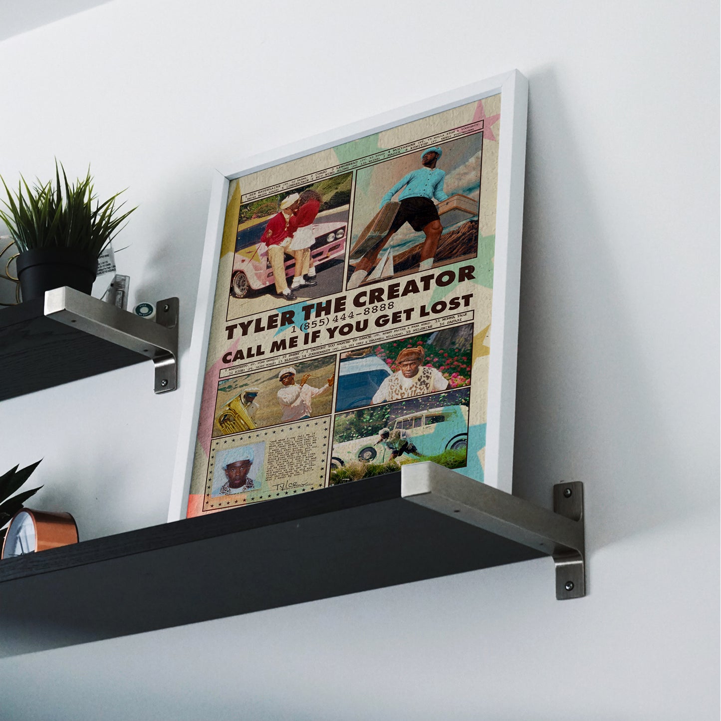 Tyler the Creator Album Poster "Call Me If You Get Lost"