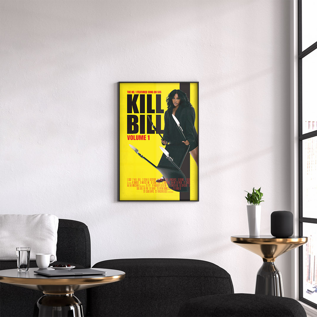 Sza "Kill Bill" Song Cover Art Poster