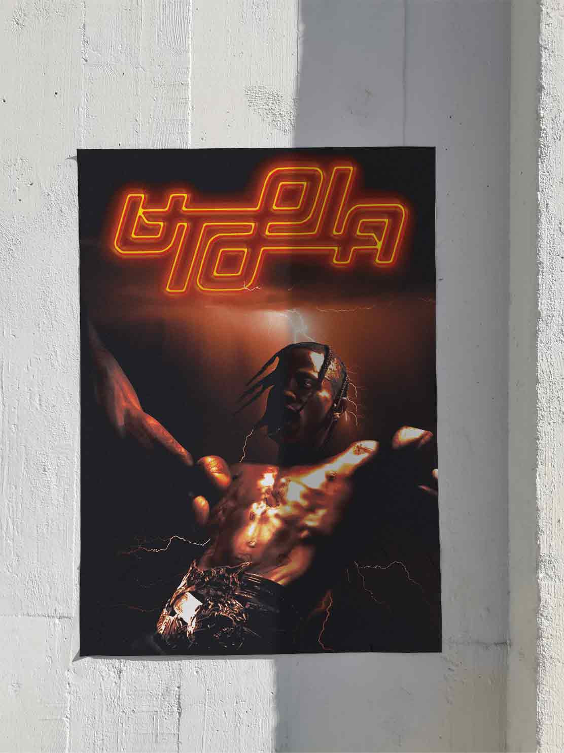 Travis Scott Poster "Utopia"