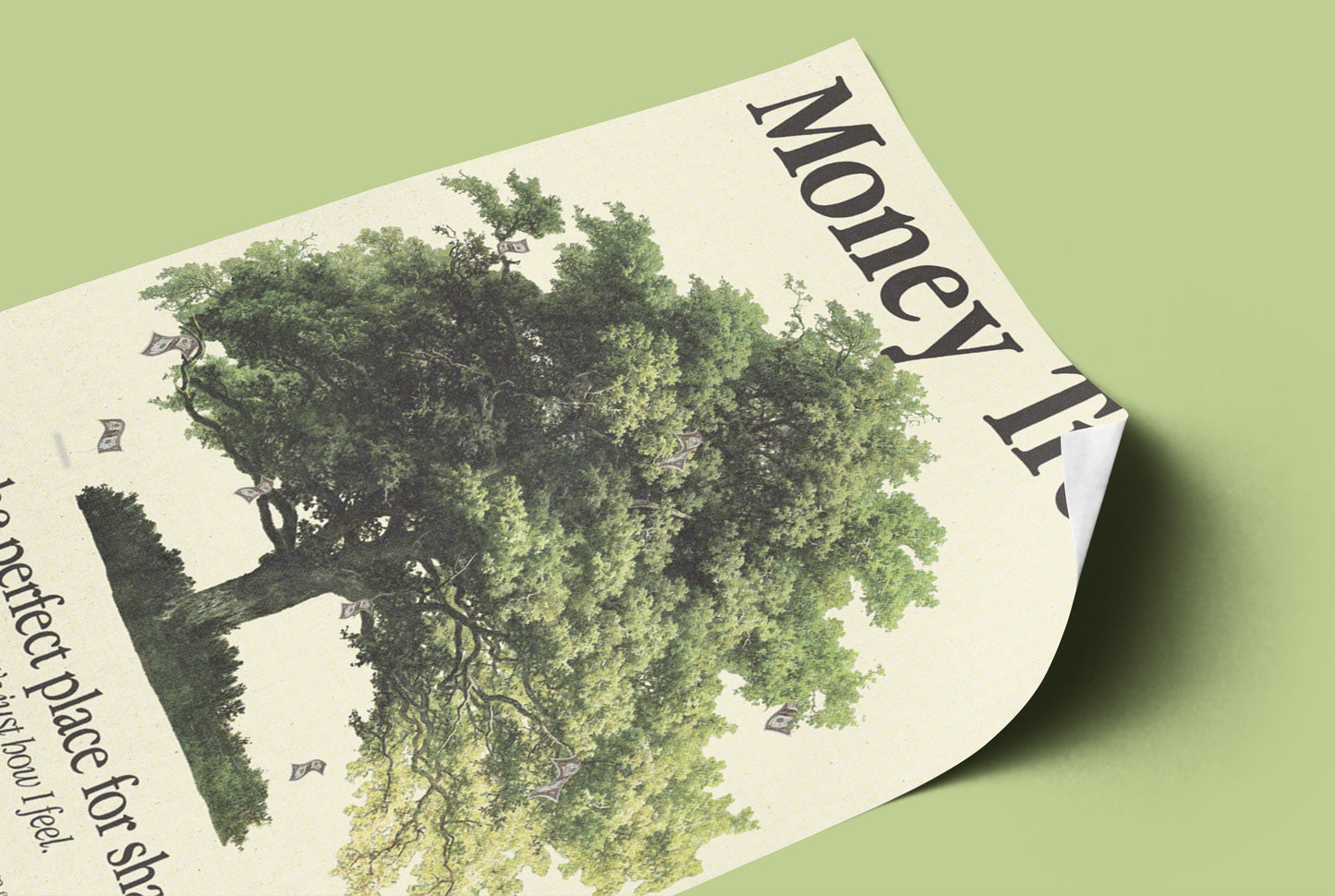 Money Trees Kendrick Lamar Vintage Advertising Poster