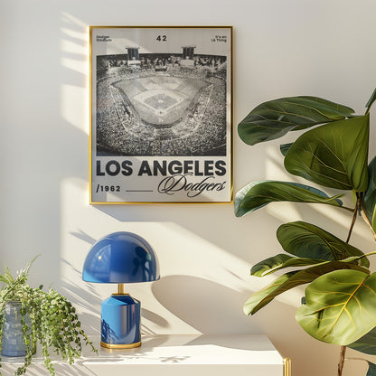 Los Angeles Dodgers Newspaper Print