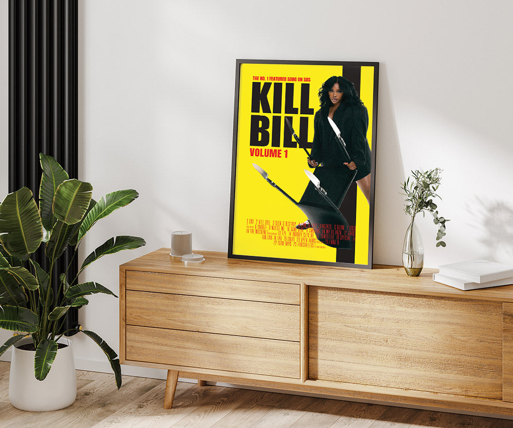 Sza "Kill Bill" Song Cover Art Poster