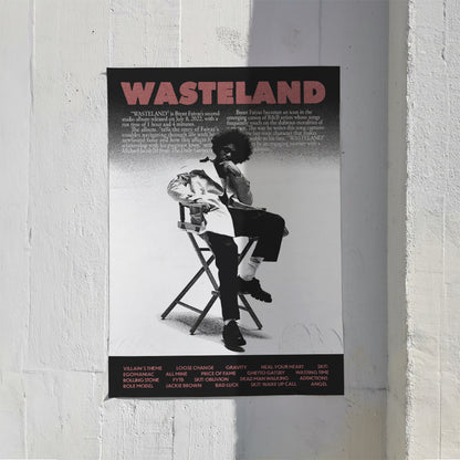 Brent Faiyaz "Wasteland" Album Cover Poster