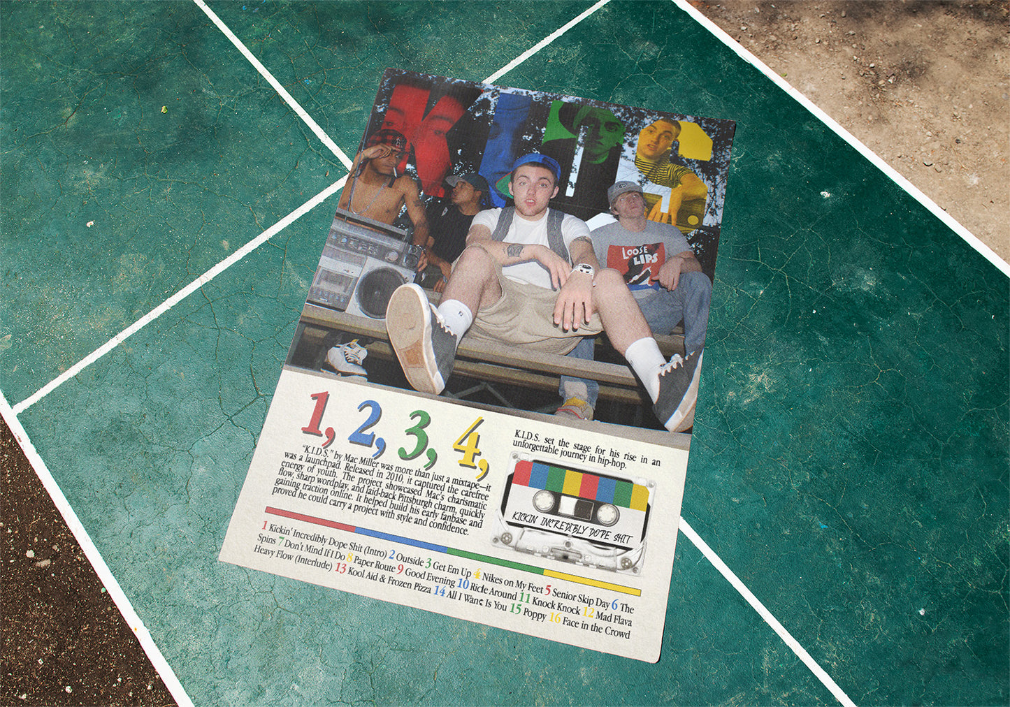 "Kids" Mac Miller Mixtape Advertising Poster