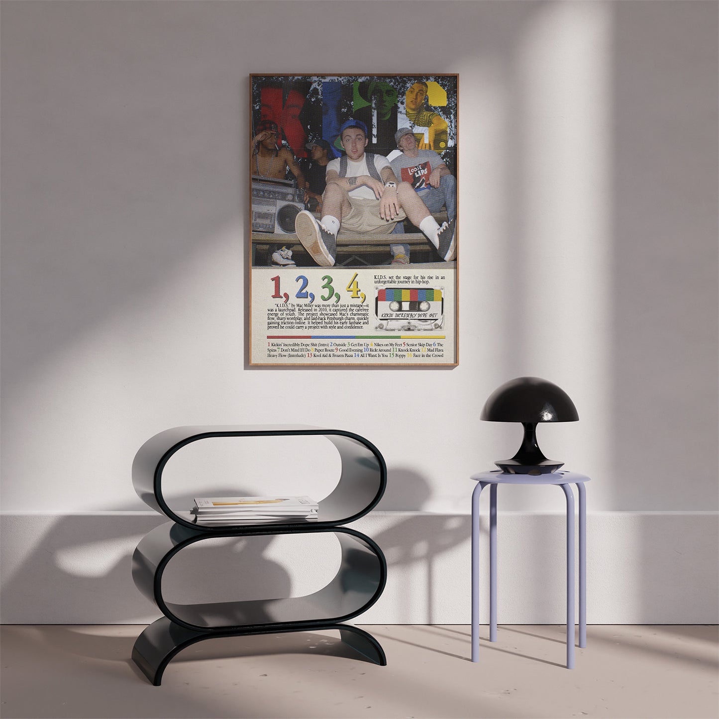 "Kids" Mac Miller Mixtape Advertising Poster