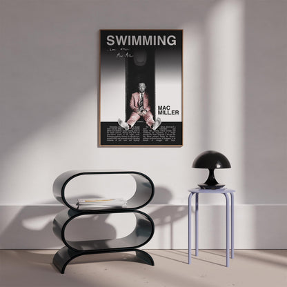 "Swimming" Mac Miller Poster