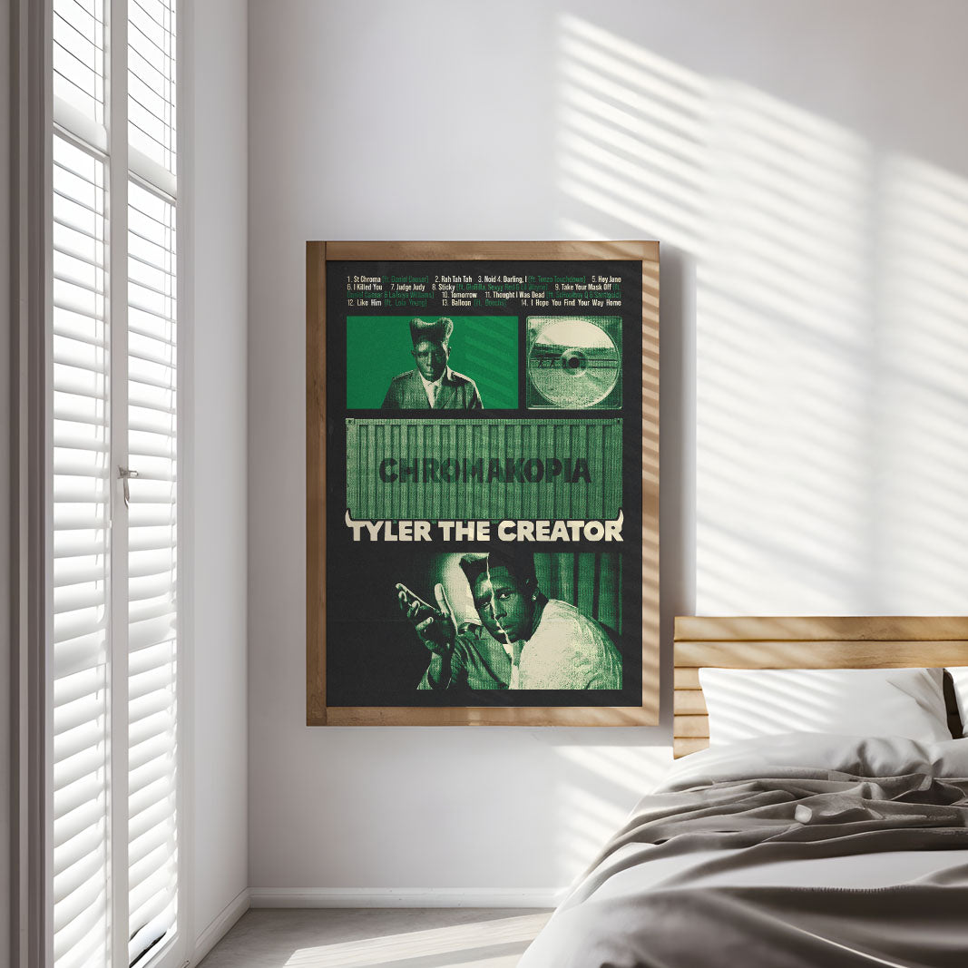 Tyler the Creator Album Poster "Chromakopia"