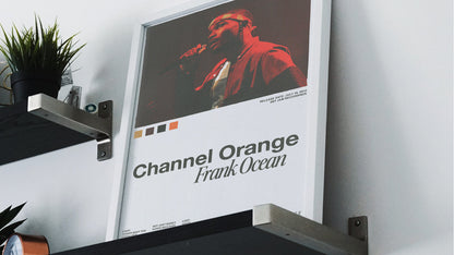 Frank Ocean "Channel Orange" Album Cover Poster