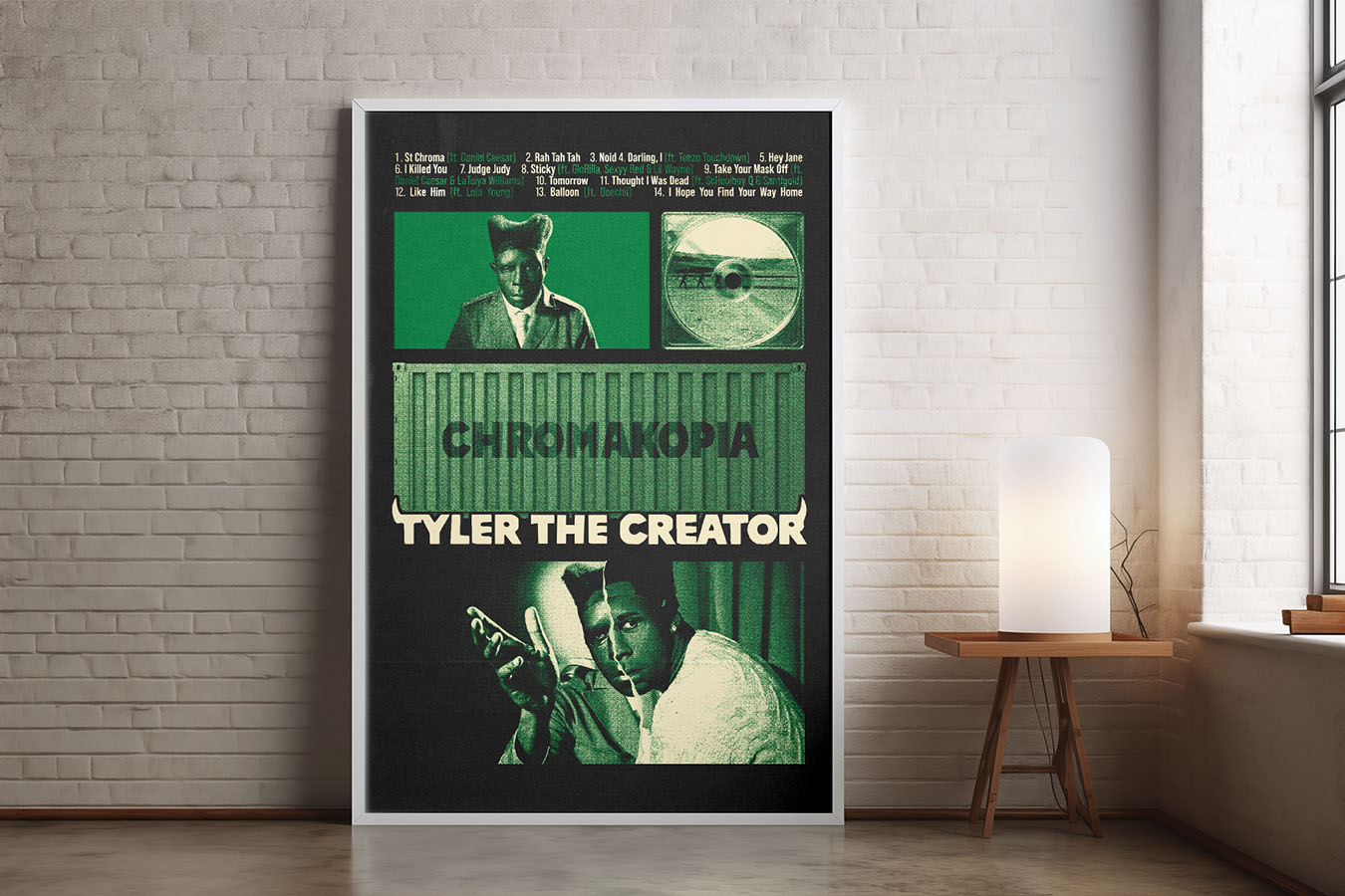Tyler the Creator Album Poster "Chromakopia"