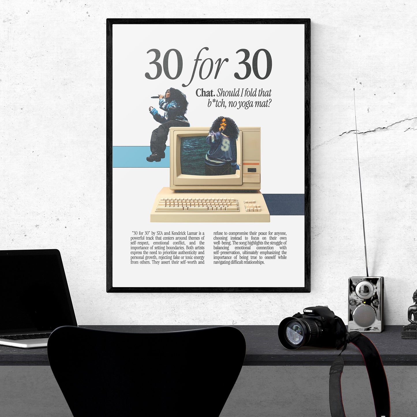 Sza "30 for 30" Poster