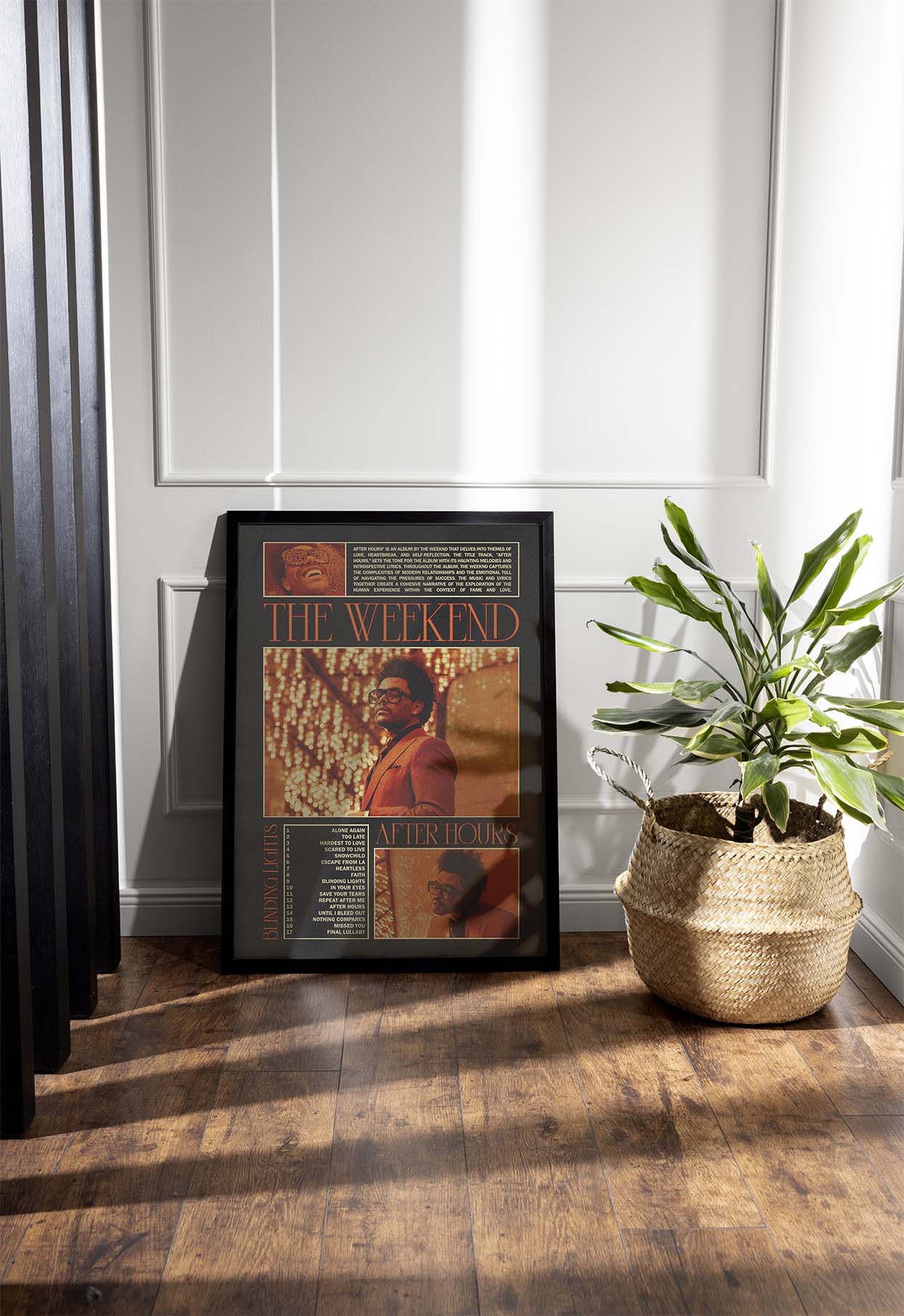 The Weekend "After Hours" Album Cover Poster