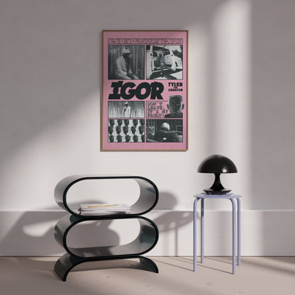 Tyler the Creator Album Poster "IGOR"