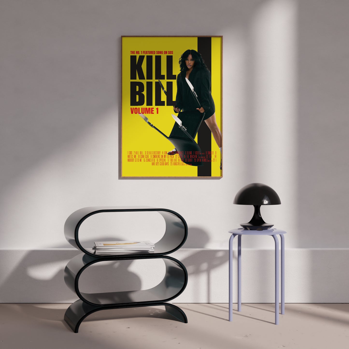 Sza "Kill Bill" Song Cover Art Poster