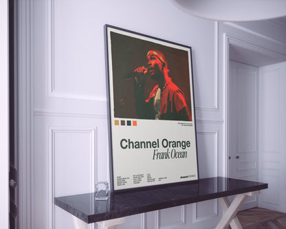 Frank Ocean "Channel Orange" Album Cover Poster