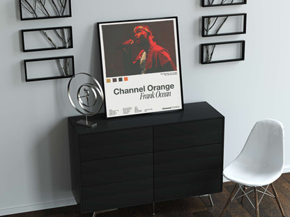 Frank Ocean "Channel Orange" Album Cover Poster
