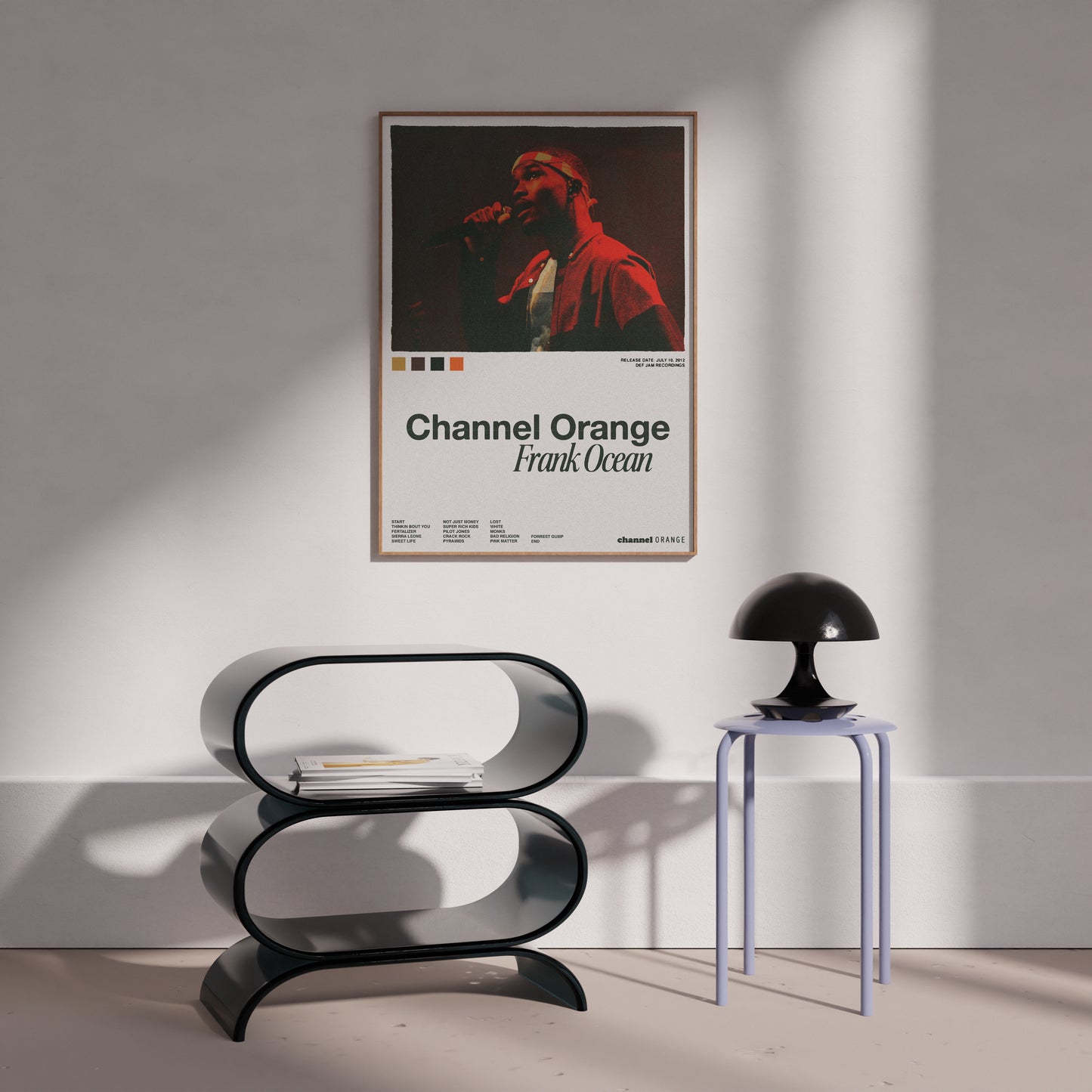 Frank Ocean "Channel Orange" Album Cover Poster