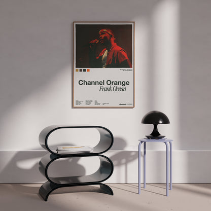 Frank Ocean "Channel Orange" Album Cover Poster