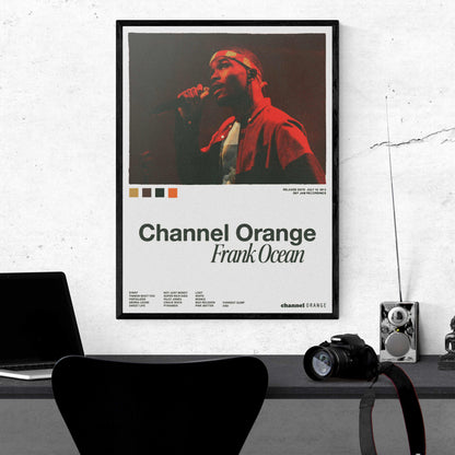 Frank Ocean "Channel Orange" Album Cover Poster