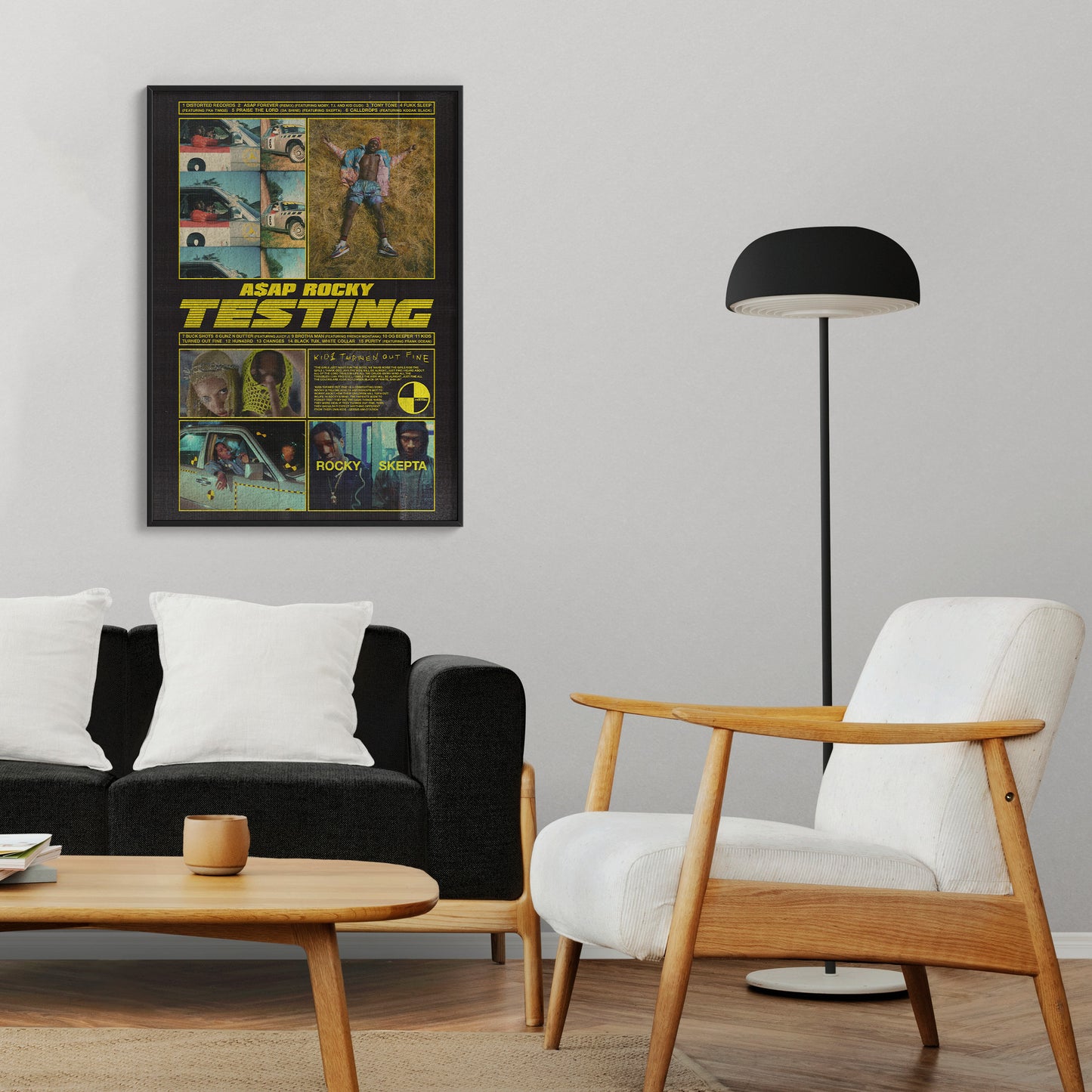 Asap Rocky "Testing" Poster