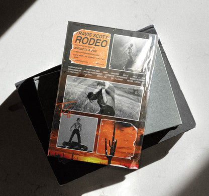 Travis Scott Album Cover Art "Rodeo" Poster